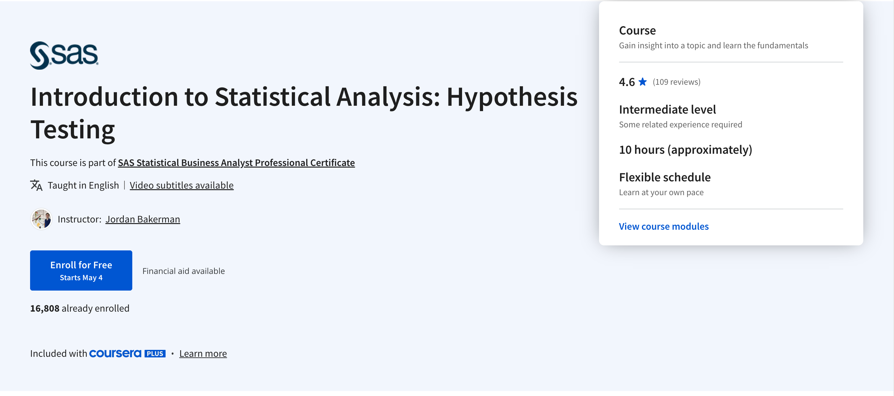 Hypothesis Testing