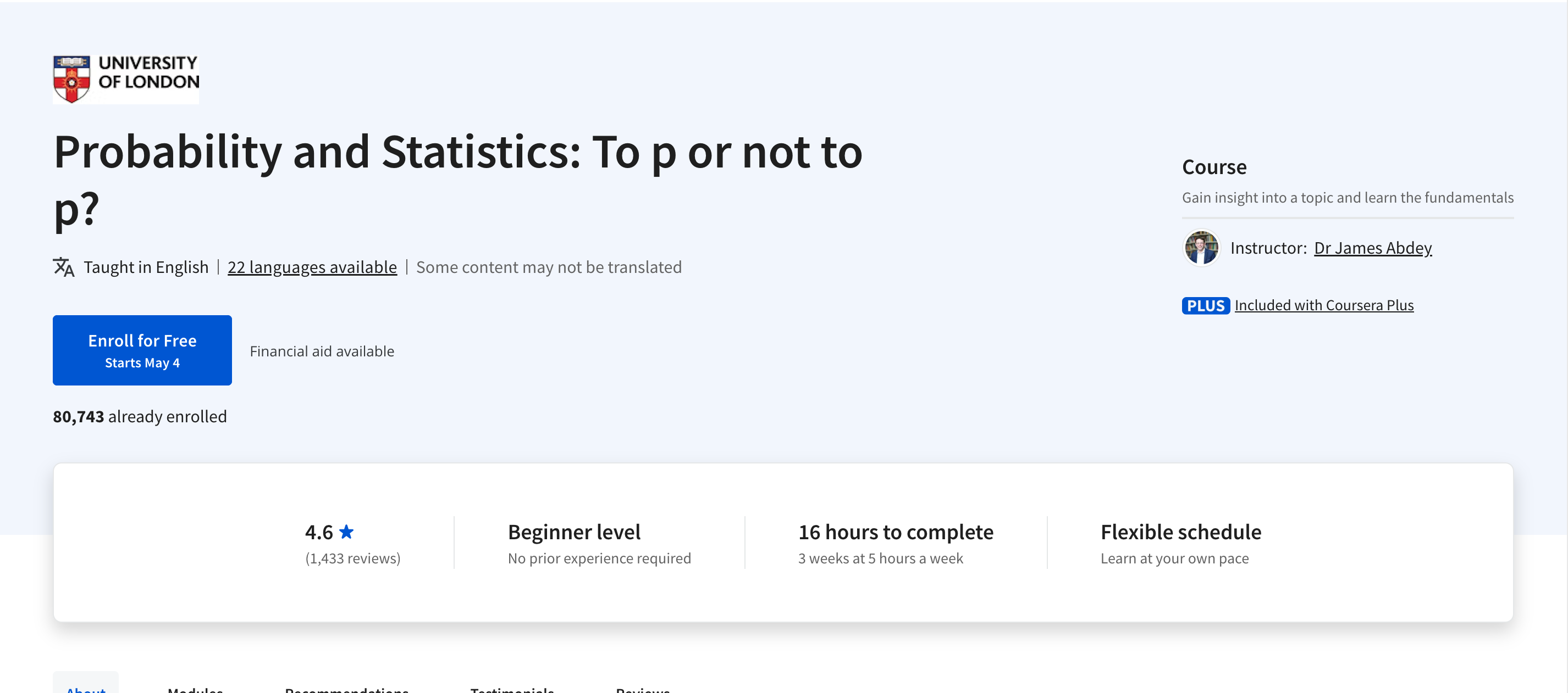 Probability & Statistics