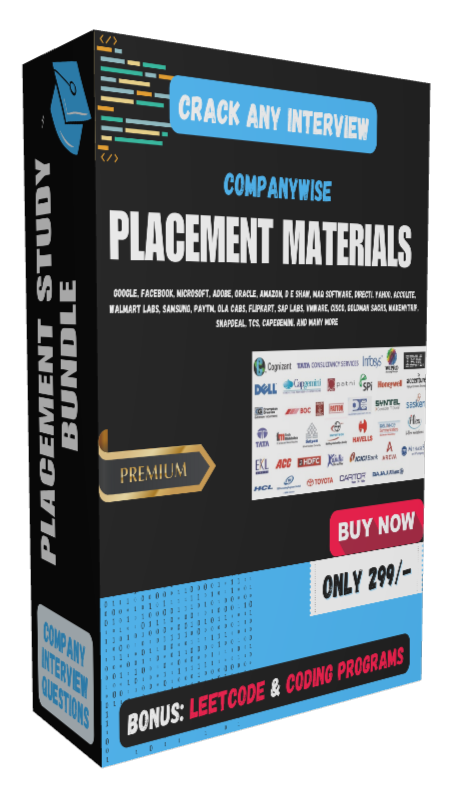 placement materials by ayush seth